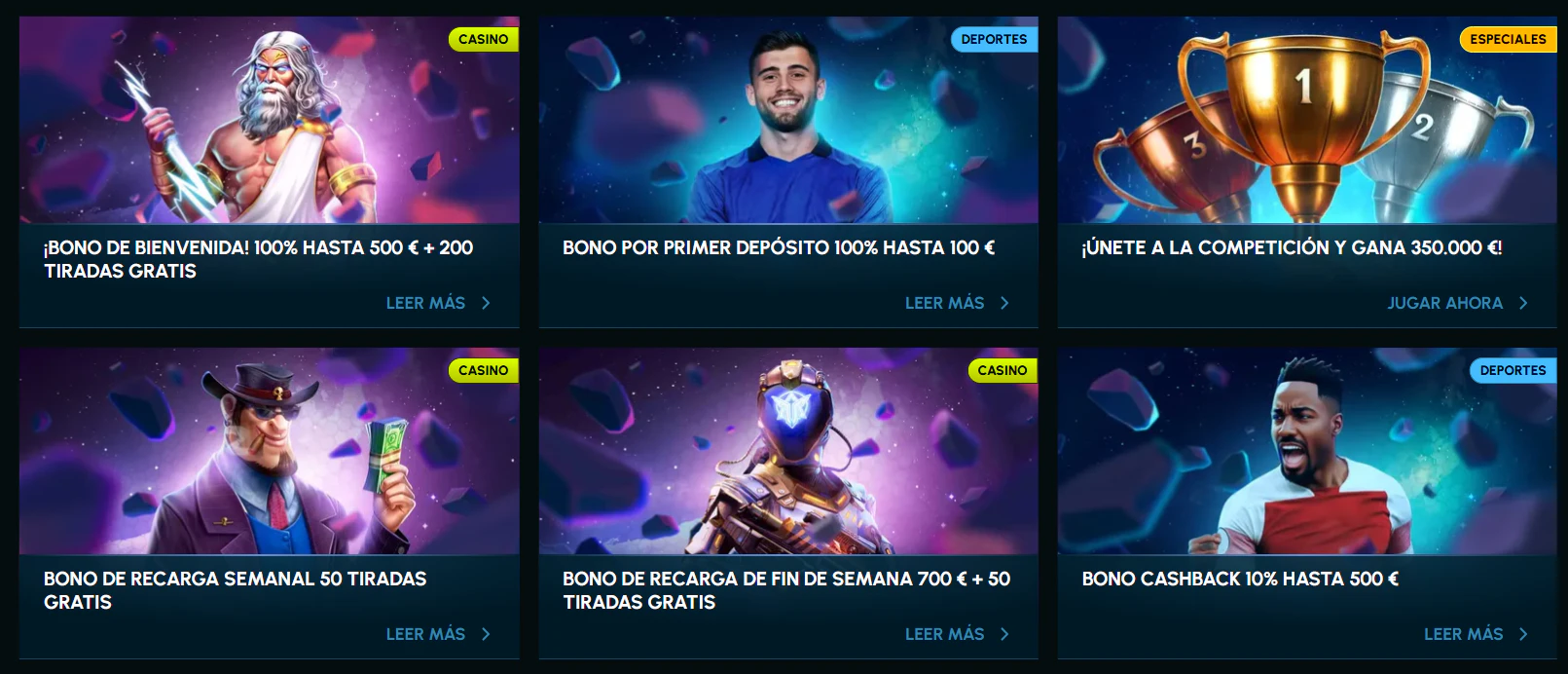 Promociones de Slotexo